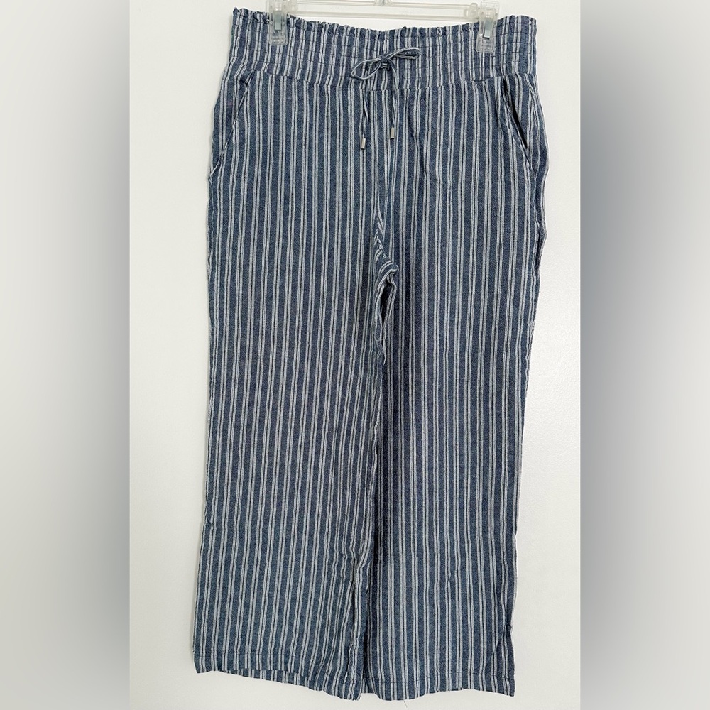 Striped Blue and White Pants